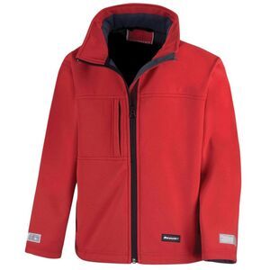 Result Childrens/Kids Classic Soft Shell Jacket / Red